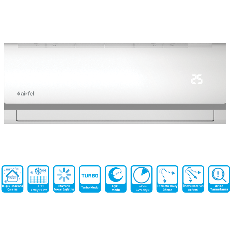 Airfel 18000 Btu LTXM50N A++ İnverter duvar tipi klima
