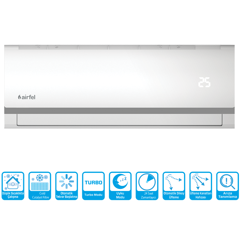 Airfel 18000 Btu LTXM50N A++ İnverter duvar tipi klima