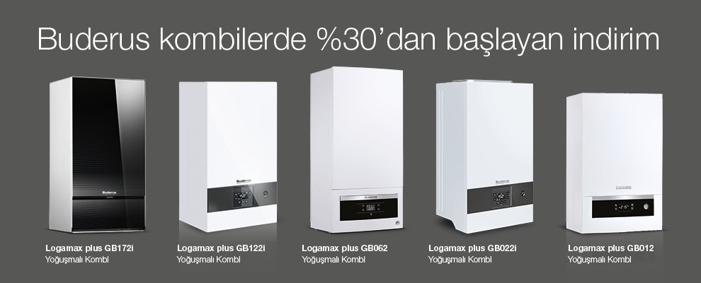 Buderus kombi ailesi